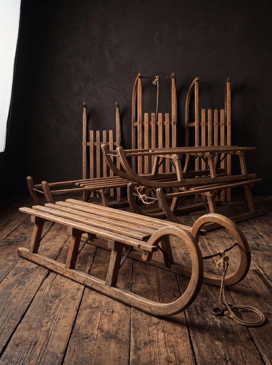 Vintage Decorative Sleds (Bulk Available)