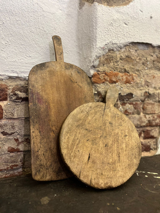 Antique European Wooden bread Boards